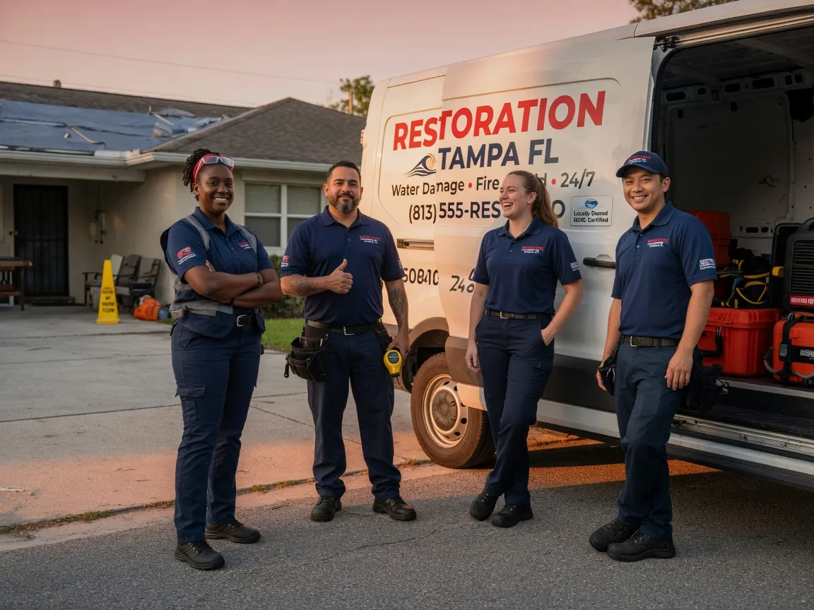 Water Damage Restoration company in Frankston, TX